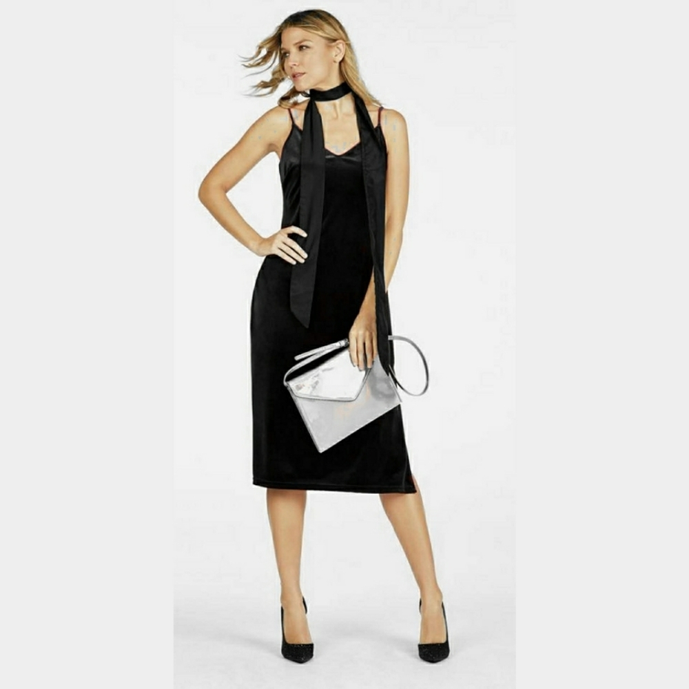 NWT Velvet Slip Midi Dress